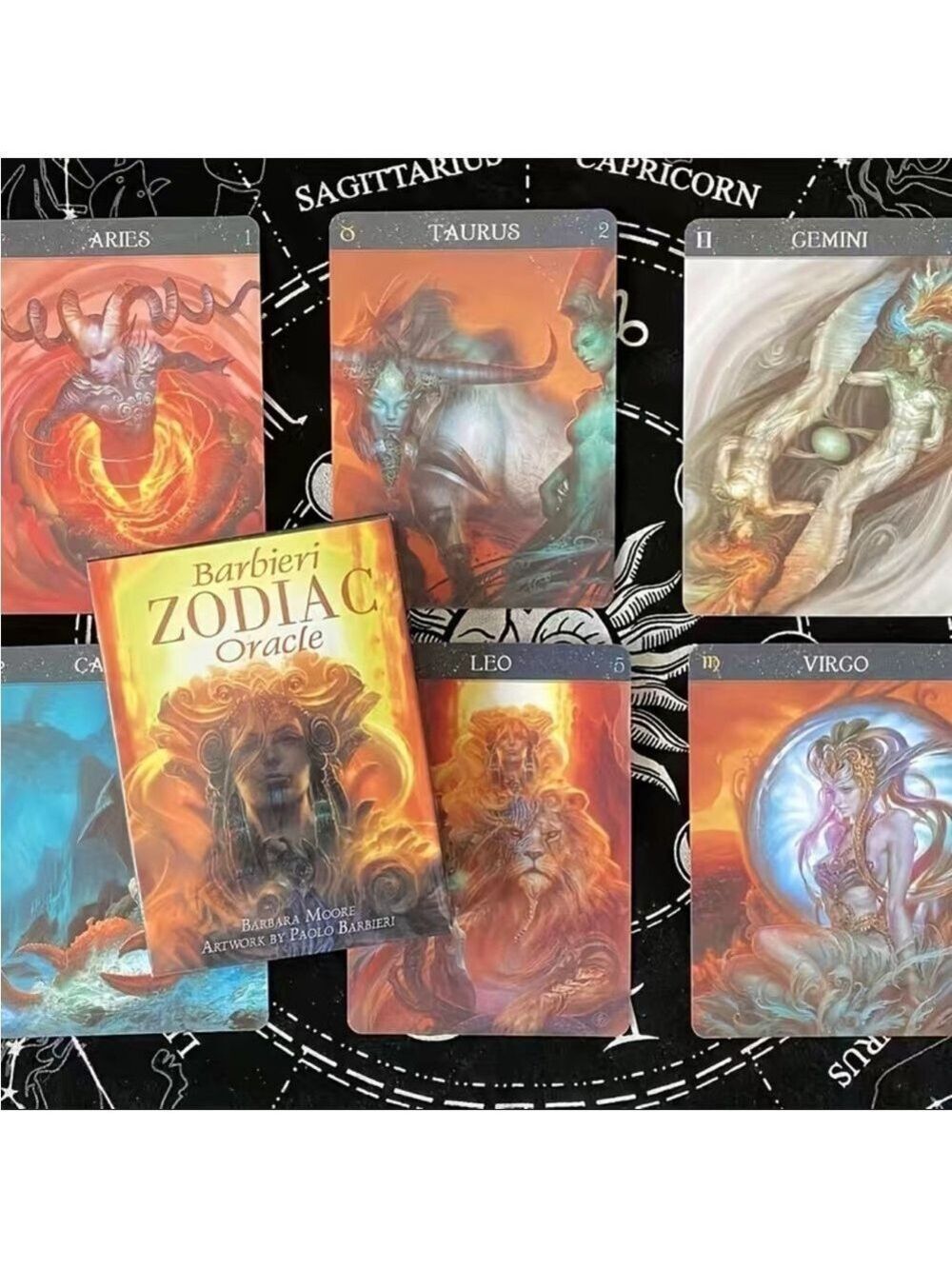 ✨ Barbieri Zodiac Oracle card deck by Barbara Moore ✨